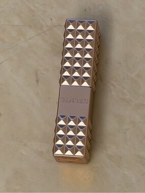 Valentino Rose Gold Studded Lipstick Case